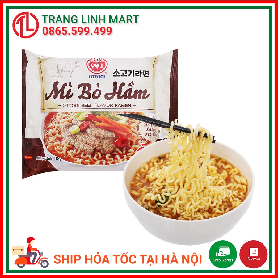 Mì bò hầm Ottogi gói 120g