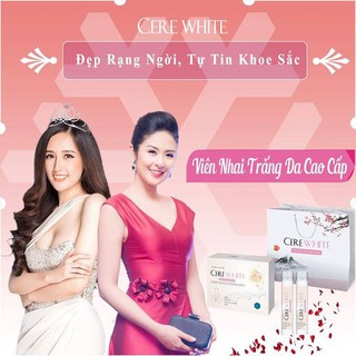 Viên nhai trắng da cao cấp CERE WHITE từ nguyên liệu Nhập khẩu Nhật Bản