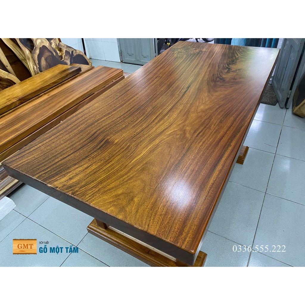 Mặt bàn gỗ nguyên tấm dày 7cm