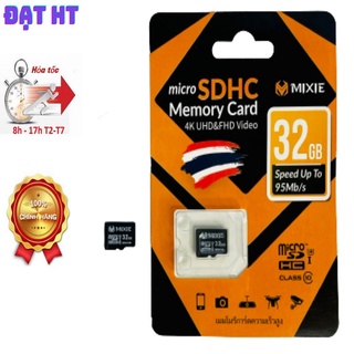 Thẻ nhớ 32/64/128gb mixie microsd class10 u3. hàng chính hãng