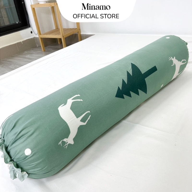 Gối Ôm Người Lớn 100 cm Minamo A002 Cao Cấp Mẫu Mới Nhất, Êm Ái, Thoáng Mát - Bảo Hành Chính Hãng Minamo