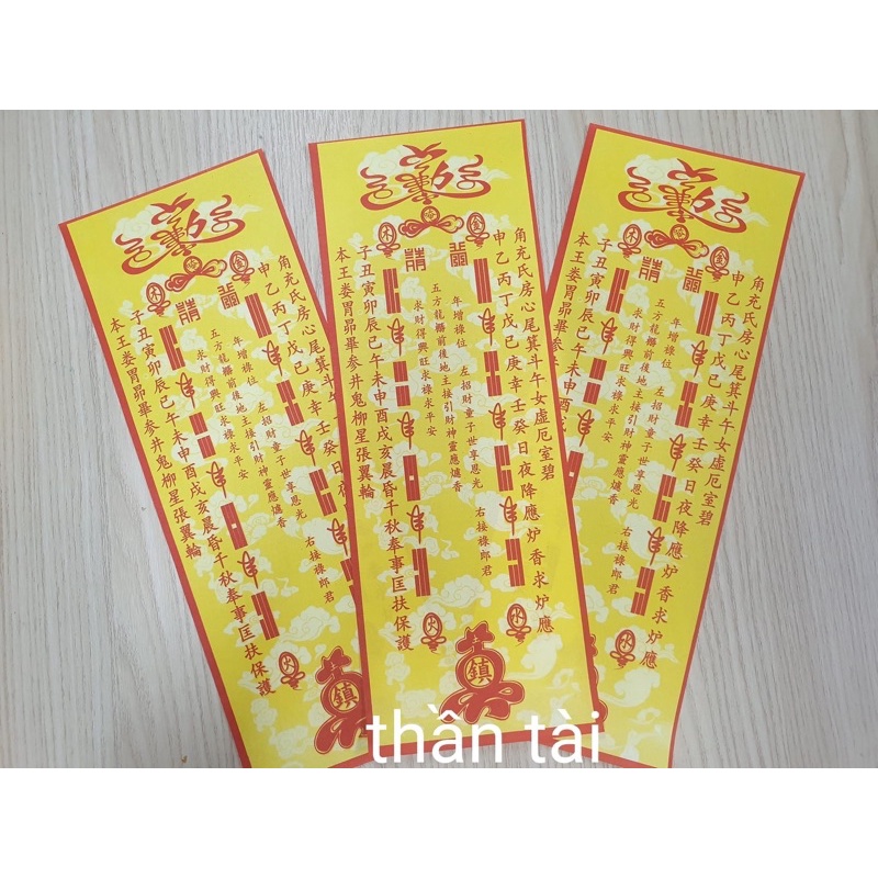 100 Phù cốt bát hương gia tiên, thổ công, bà cô ông mãnh, cốt thần tài