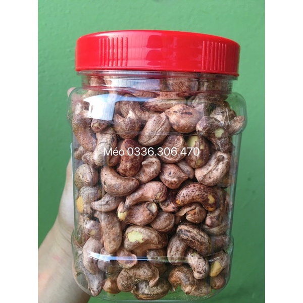 500g Hạt điều nguyên hạt rang muối BÌNH PHƯỚC size nhỏ, thơm bùi