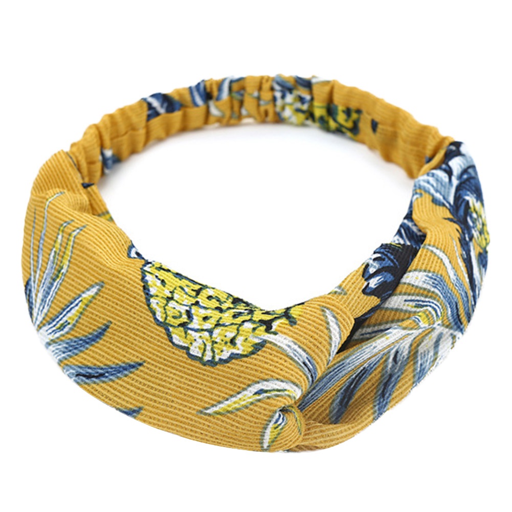 Băng Đô Cài Tóc Co Giãn In Họa Tiết Thời Trang Cho Nữ