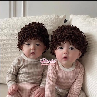 Nón tóc xù cho bé size newborn-2 tuổi