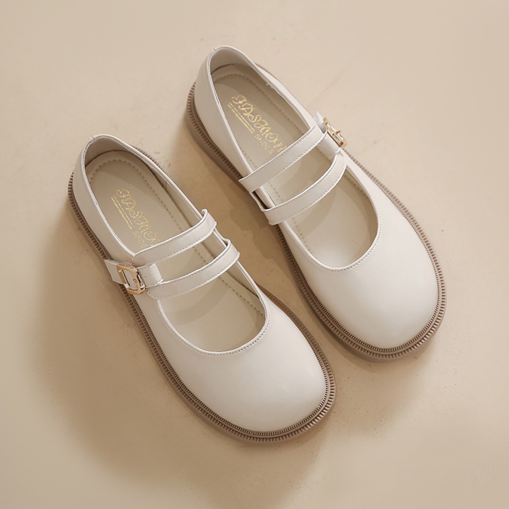 Giày búp bê lolita 2 dây chất da đẹp mềm kiểu dáng trẻ trung cực hót mã k16