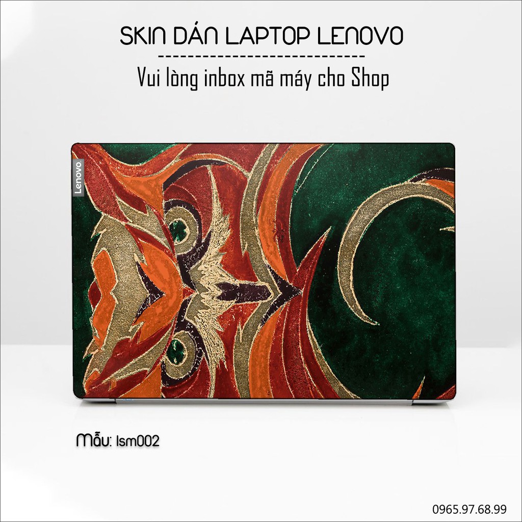 Skin dán Laptop Lenovo in hình Athena Noctua - Linh Vật Của Trí Tuệ - lsm002 (inbox mã máy cho Shop)