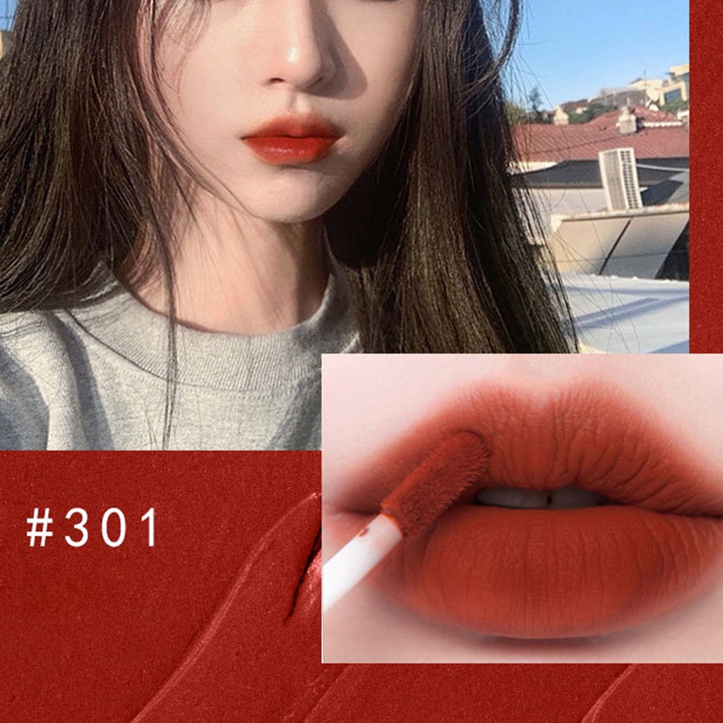 Set 5 Son Kem Lì Trang Điểm Lâu Trôi Không Dính Cốc Cho Nữ