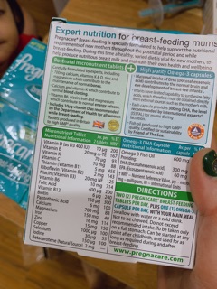 Vitamin bú Pregnacare breast feeding