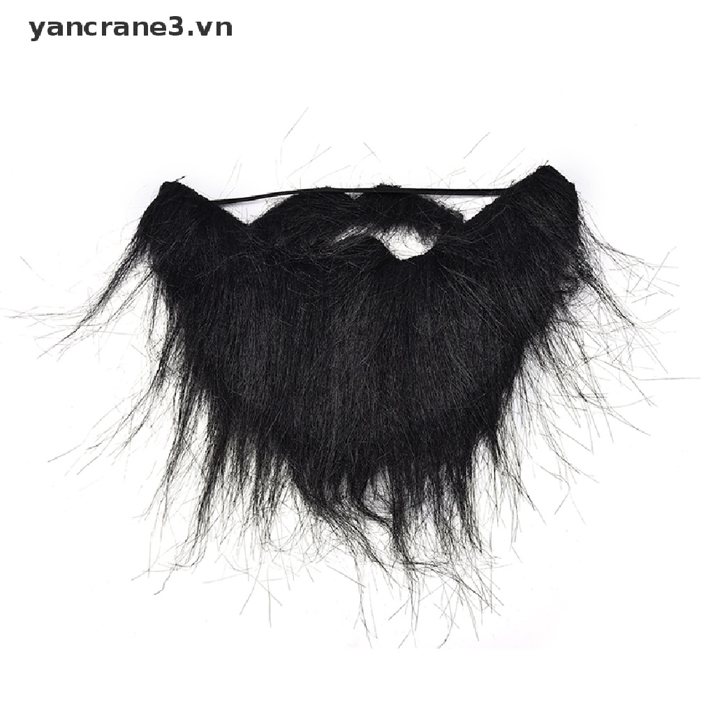Râu Giả Màu Đen Hóa Trang Dự Tiệc Halloween Vui Nhộn Cho Nam yancrane3.vn