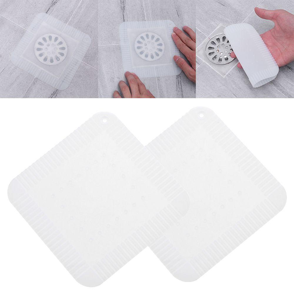 Set 1 / 2 Nắp Đậy Cống Thoát Nước Bồn Rửa Chén Bằng Silicone