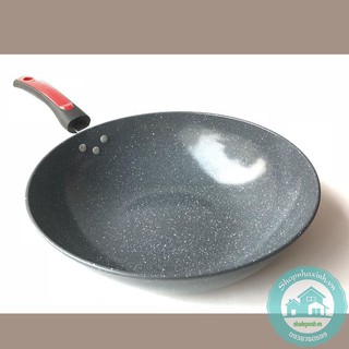 Chảo men đá dùng được cả bếp từ cao cấp