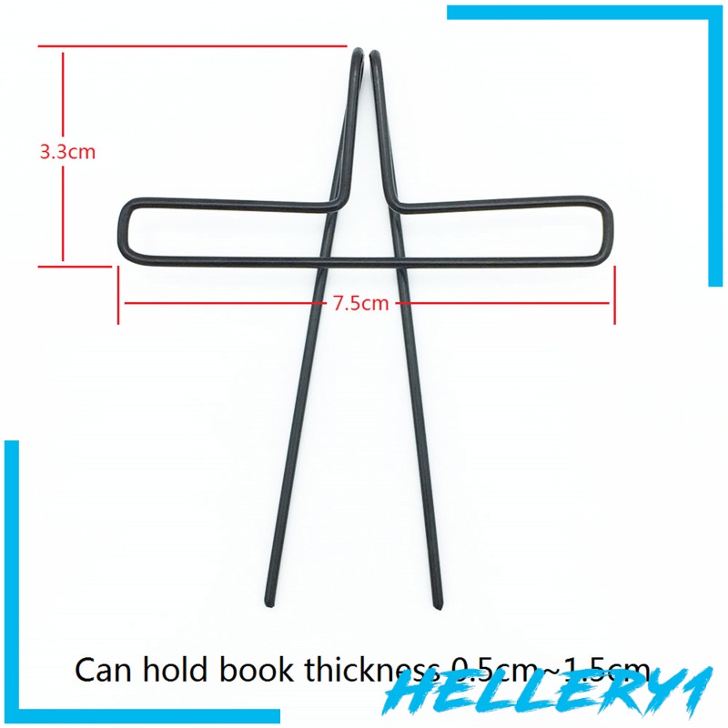 [Hellery1] Giá Đỡ Sách Nhạc Bằng Giấy Bền Bỉ Dễ Sử Dụng Màu Đỏ