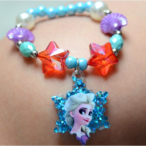 Cái vòng tay trẻ em｜Frozen Truth Vòng Tay Công Chúa Elsa Hoạt Hình Cho Bé Gái