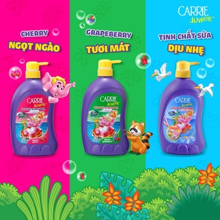 CARRIE JUNIOR - (TẶNG GẤU BÔNG) SỮA TẮM EM BÉ 700g