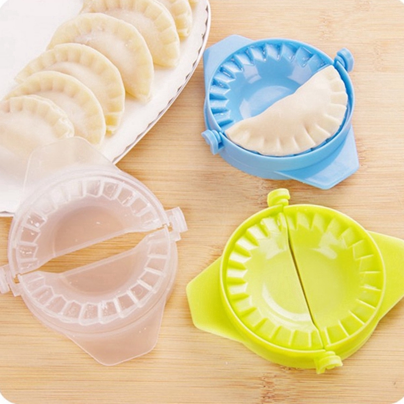 Creative Plastic Make Dumplings Mold/ Convenient Practical Handmade Dough Maker/ Home Kitchen Gadget
