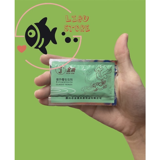 JINDI XANH trị rận nước - 1 gói