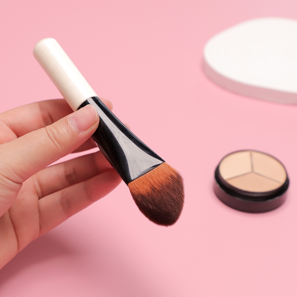 Cọ đánh phấn nền OVW BB3J thiết kế tam giác trang điểm ba chiều