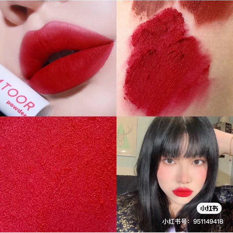 Son kem lì HYNTOOR Chất Nhung Mịn Trang Điểm Chuyên Nghiệp