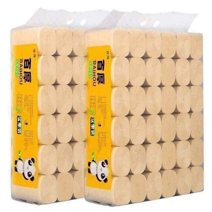 Giấy Vệ Sinh Gấu Trúc 36 Cuộn (Không Chất Tẩy Trắng)