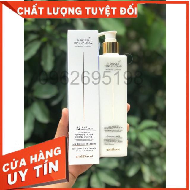 Sữa Tắm Truyền Trắng, Bật Tông Da, Giúp Da Săn Chắc, Trắng Sáng Tự Nhiên Medifferent In Shower Tone-Up Cream 300ml