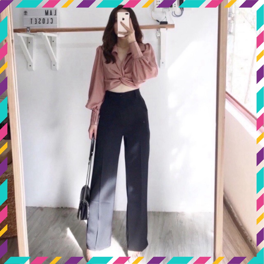 Quần Suông Ống Rộng Lưng Cao | BigBuy360 - bigbuy360.vn