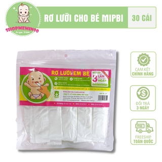 Rơ Lưỡi Cho Bé MIPBI - 1 Túi 30 Chiếc, Tuyệt Đối An Toàn Cho Bé