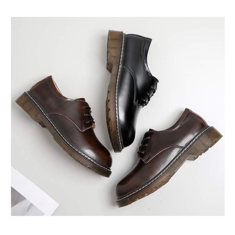 Giày da bò Vintage cao cấp