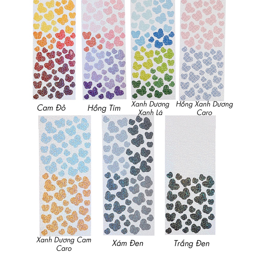Sticker Dán Toploader, Bullet Journal Bươm Bướm Gradient Butterflies Lấp Lánh