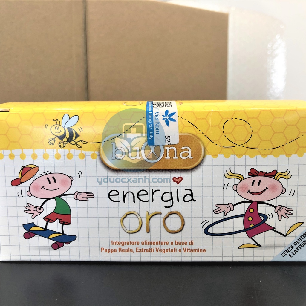 Mua  BUONA ENERGIA ORO, 10 lọ, Siro ăn ngon cho bé, trẻ em - Y Dược Xanh