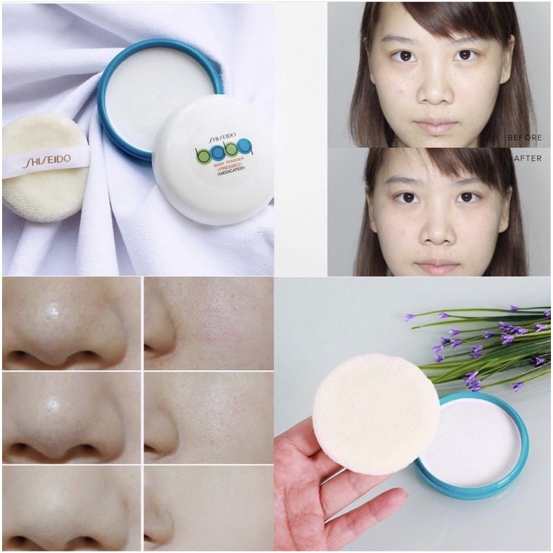 🍀Phấn Phủ Dạng Nén Shiseido Baby Powder 50gr🍀