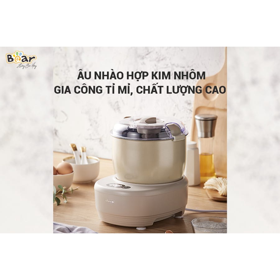Máy nhồi ủ trộn bột bear HMJ-A35Q2 tự động, Bảo hành chính hãng