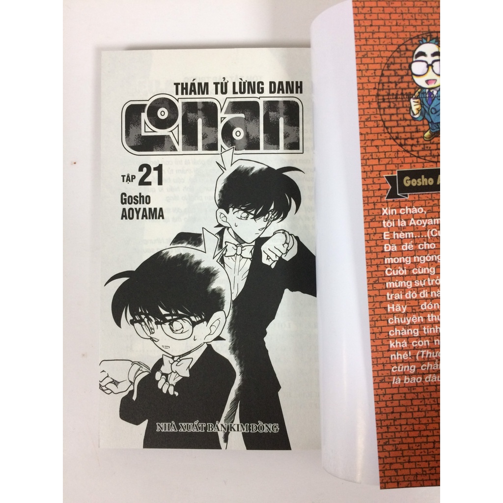 Sách - Thám tử lừng danh Conan - Tập 21