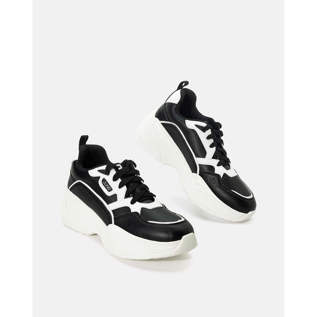 Giày Thể Thao Nữ 7cm Thời Trang JUNO Sneakers Trendy Illuminated Chunky TT07002