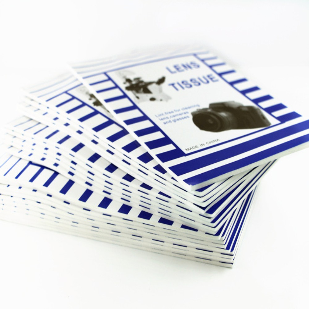 Giấy lau lens làm sạch ống kính chống trầy xước kích thước 10x15cm