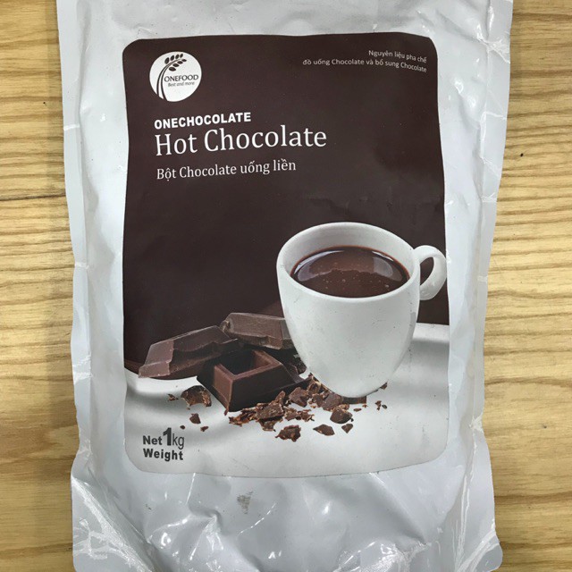 Bột sô-cô-la uống liền OneChocolate - túi 1kg  - Hàng chính hãng