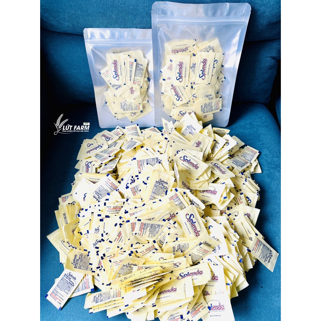 [Sỉ và lẻ] Đường ăn kiêng Splenda Lứt Farm cho người bệnh tiểu đường, ăn kiêng, DAS, Sweetener Sugar Replacemen