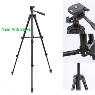 ĐẾ KẸP ĐIỆN THOẠI ,MÁY ẢNH 3 CHÂN CAO CẤP TRIPOD- TF 3120