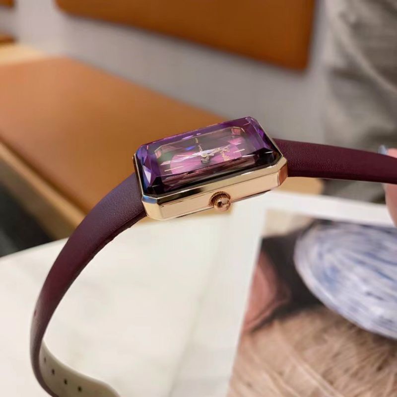 Đồng hồ dây da nữ