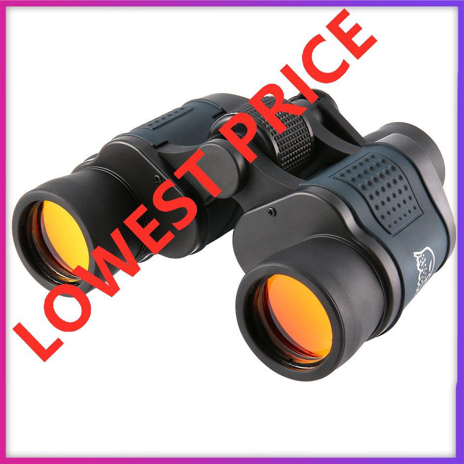 【giao hàng hôm nay>>>60x60 1000M Hunting Binoculars Telescope Night  for Hiking Travel