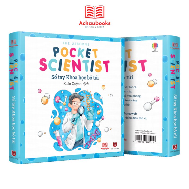[Mã BMBAU50 giảm 7% đơn 99K] Sách - Pocket Scientist - Sổ tay khoa học bỏ túi