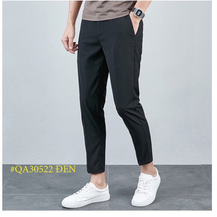 Quần Âu  Nam Ống Côn - Đứng Form Hàn 5 Màu Dễ Phối Đồ