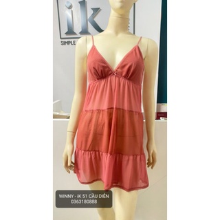 [WINNY - NL8193V] VÁY NGỦ REN LƯỚI