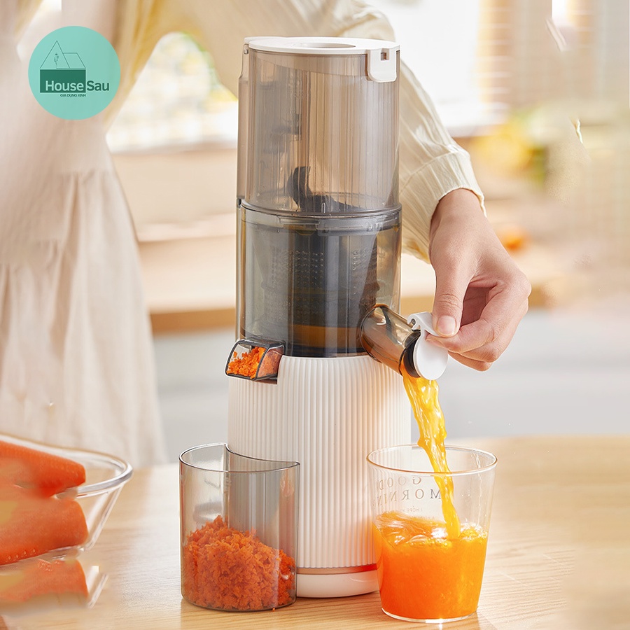 Máy ép trái cây chậm, Máy ép hoa quả nguyên trái modong