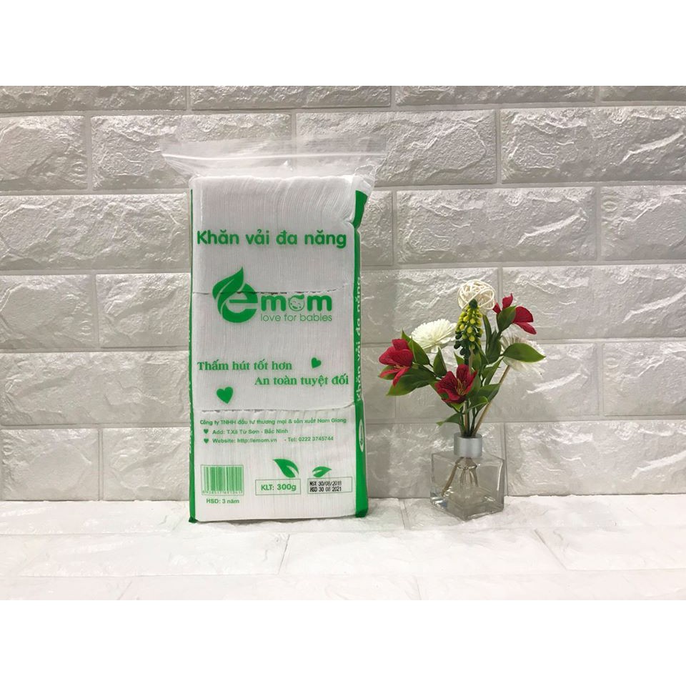 Khăn Vải Khô Đa Năng Emom 300gr - 8938517691041