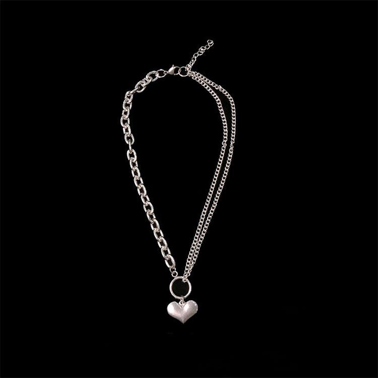 SUXI Vòng Cổ Choker Gắn Mặt Trái Tim Phong Cách Vintage