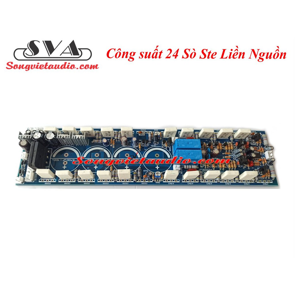 MẠCH CÔNG SUẤT 24 SÒ LIỀN NGUỒN 2 KÊNH