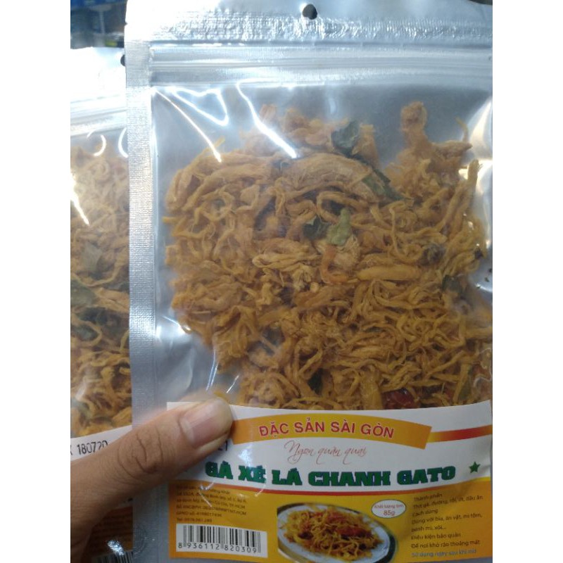 Khô gà xé lá chanh 85g