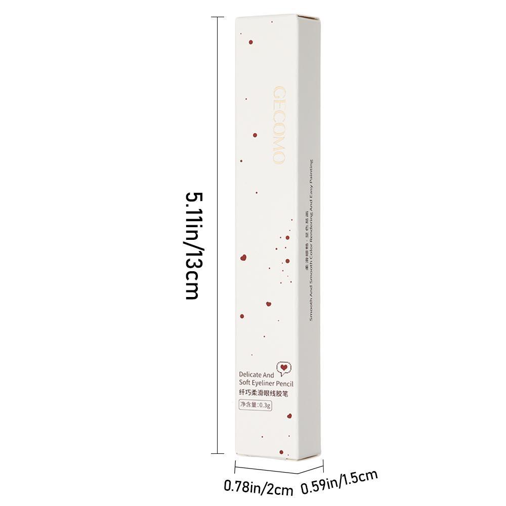 Bút Kẻ Mắt Mềm Mịn Nhanh Khô Dễ Lên Màu Kháng Nước Lâu Trôi