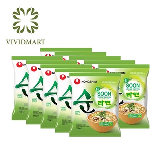 Mì chay nongshim soon veggie ramyun hàn quốc - gói 112gr - nongshim
